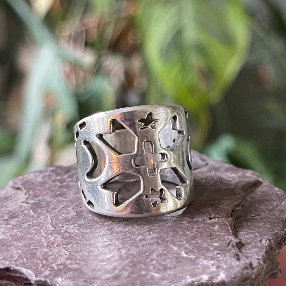 Pamela Love Star and Cross Ring